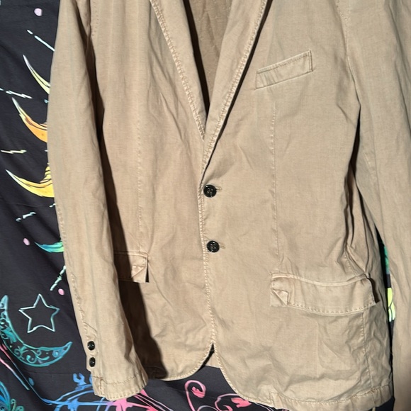 Hugo Boss Orange Men’s Tan Blazer Size 42R - Picture 3 of 8